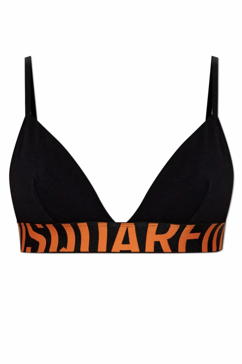 Dsquared2 CZARNY Biustonosz z logo