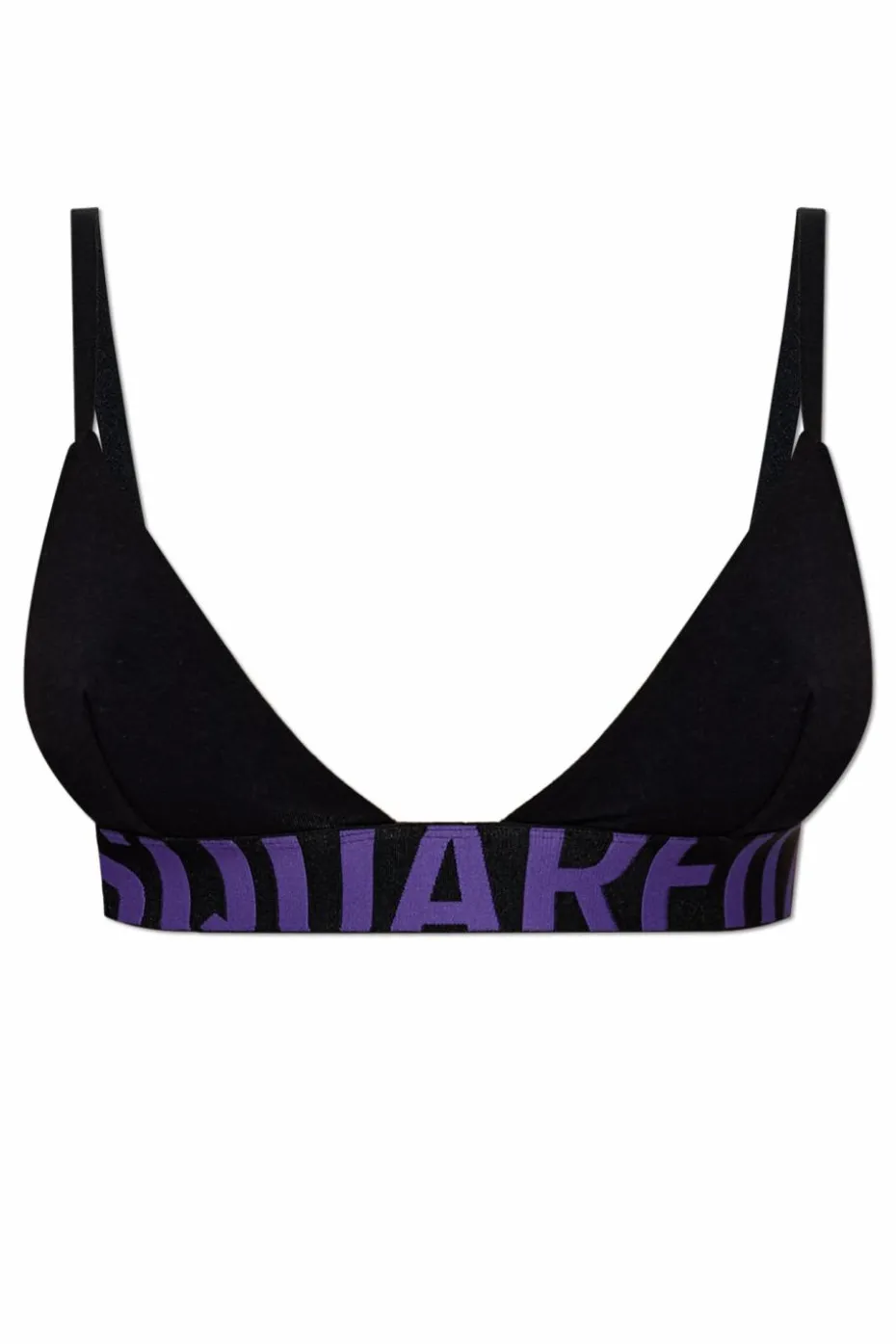 Dsquared2 CZARNY Biustonosz z logo