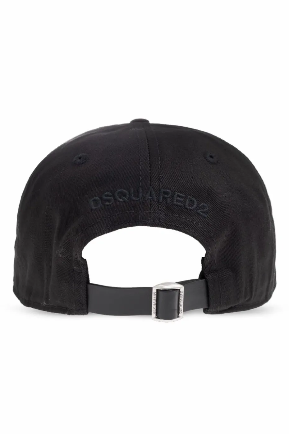 Dsquared2 CZARNY Czapka z daszkiem