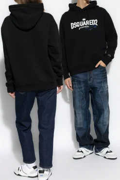 Dsquared2 CZARNY DSQUARED2 X VITKAC X ROSENBERG