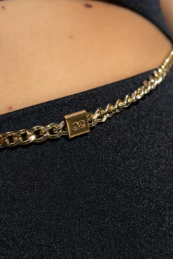 Dsquared2 CZARNY Jednoczęściowy kostium kąpielowy