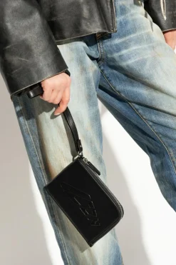 Dsquared2 CZARNY Saszetka na pasku