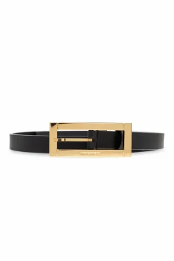 Dsquared2 CZARNY Skórzany pasek
