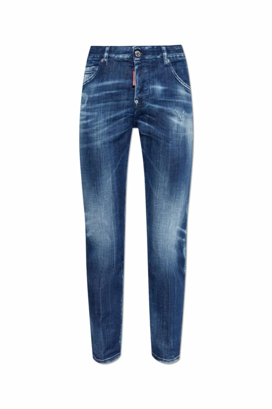 Dsquared2 GRANATOWY Jeansy `Cool Girl`