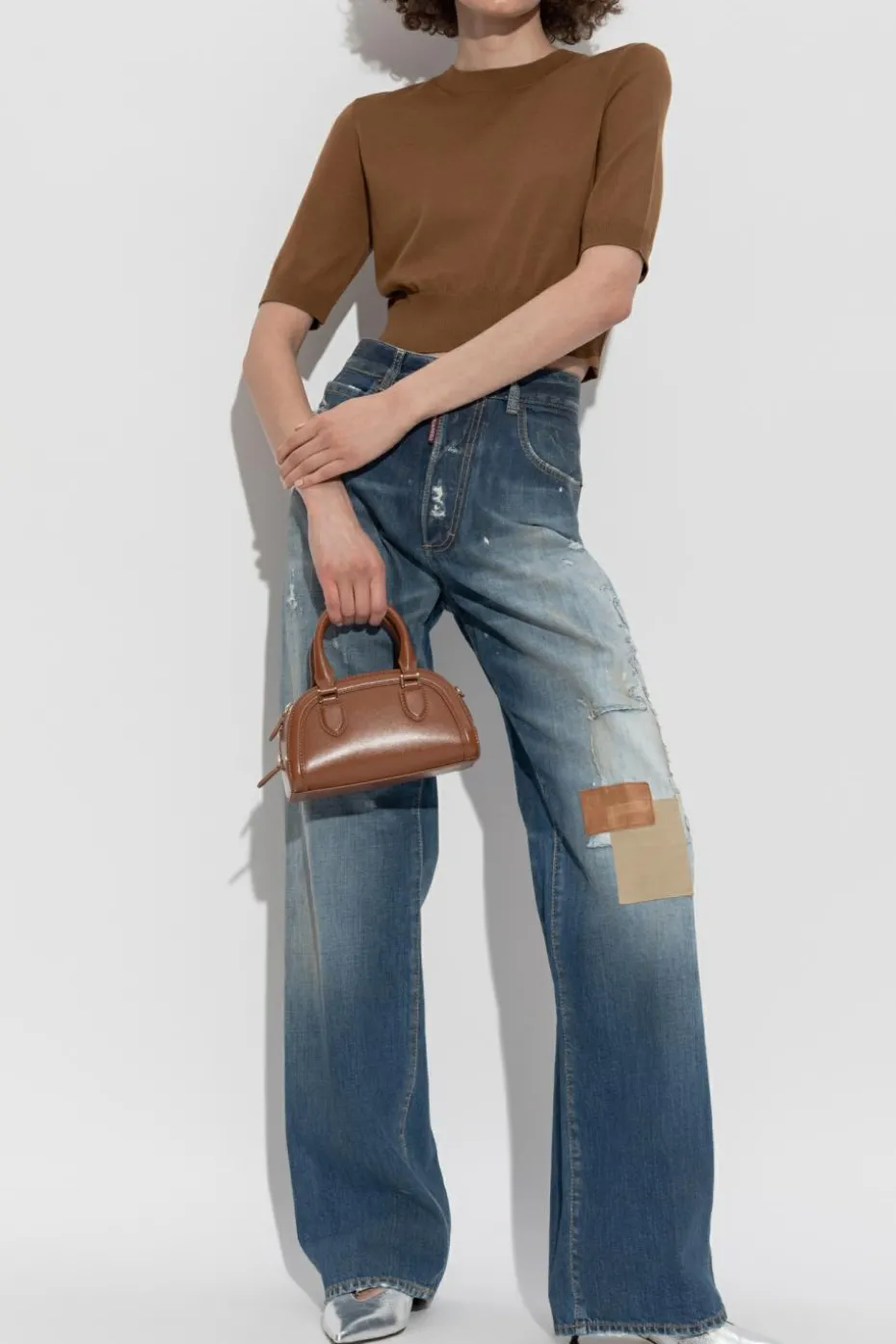Dsquared2 NIEBIESKI Jeansy `Sand Diego`