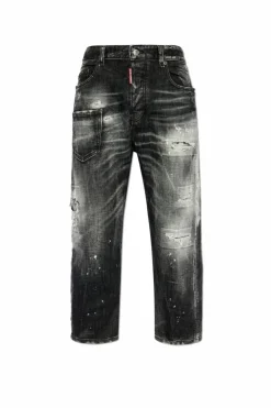Dsquared2 SZARY Jeansy `Kawaii`