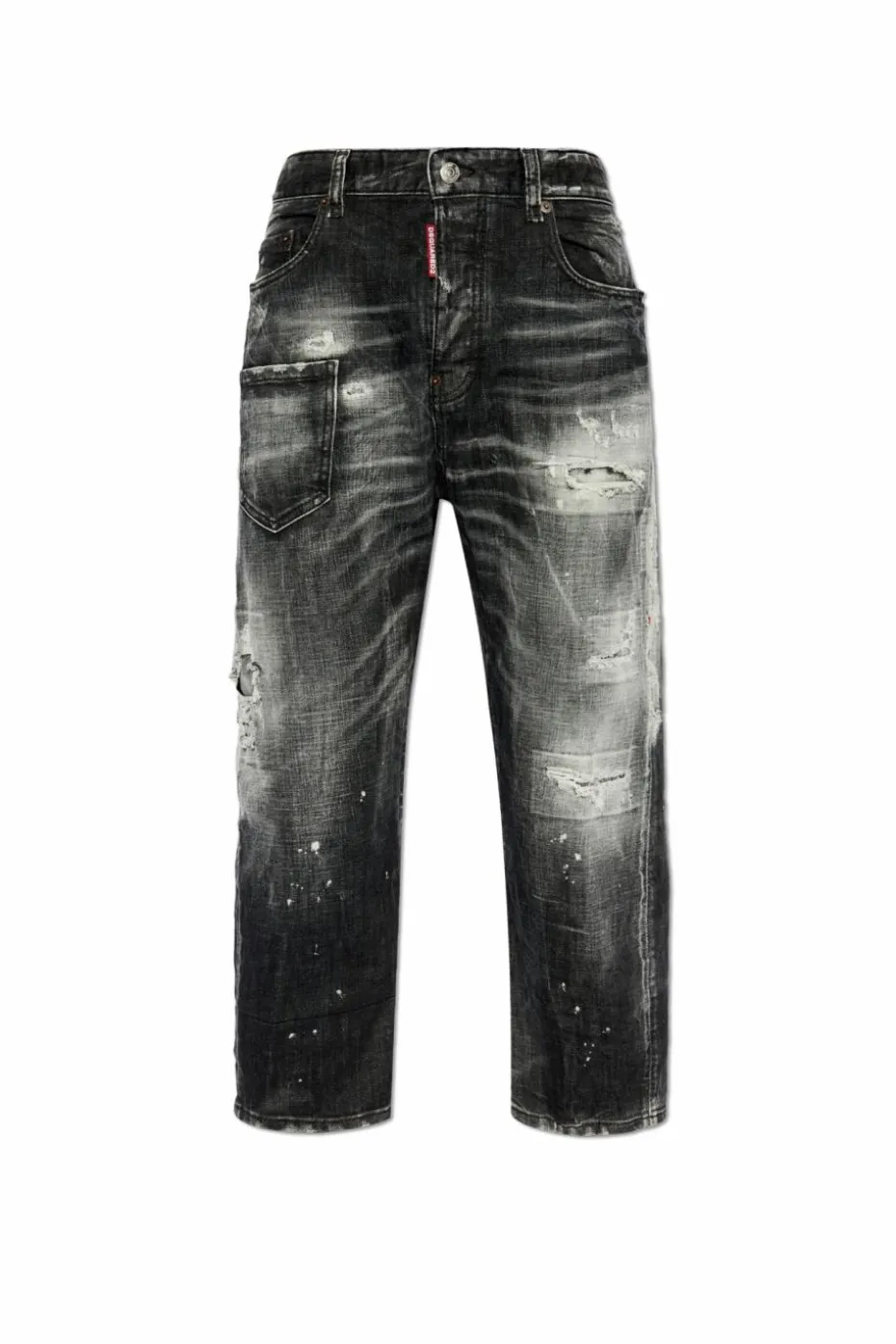 Dsquared2 SZARY Jeansy `Kawaii`