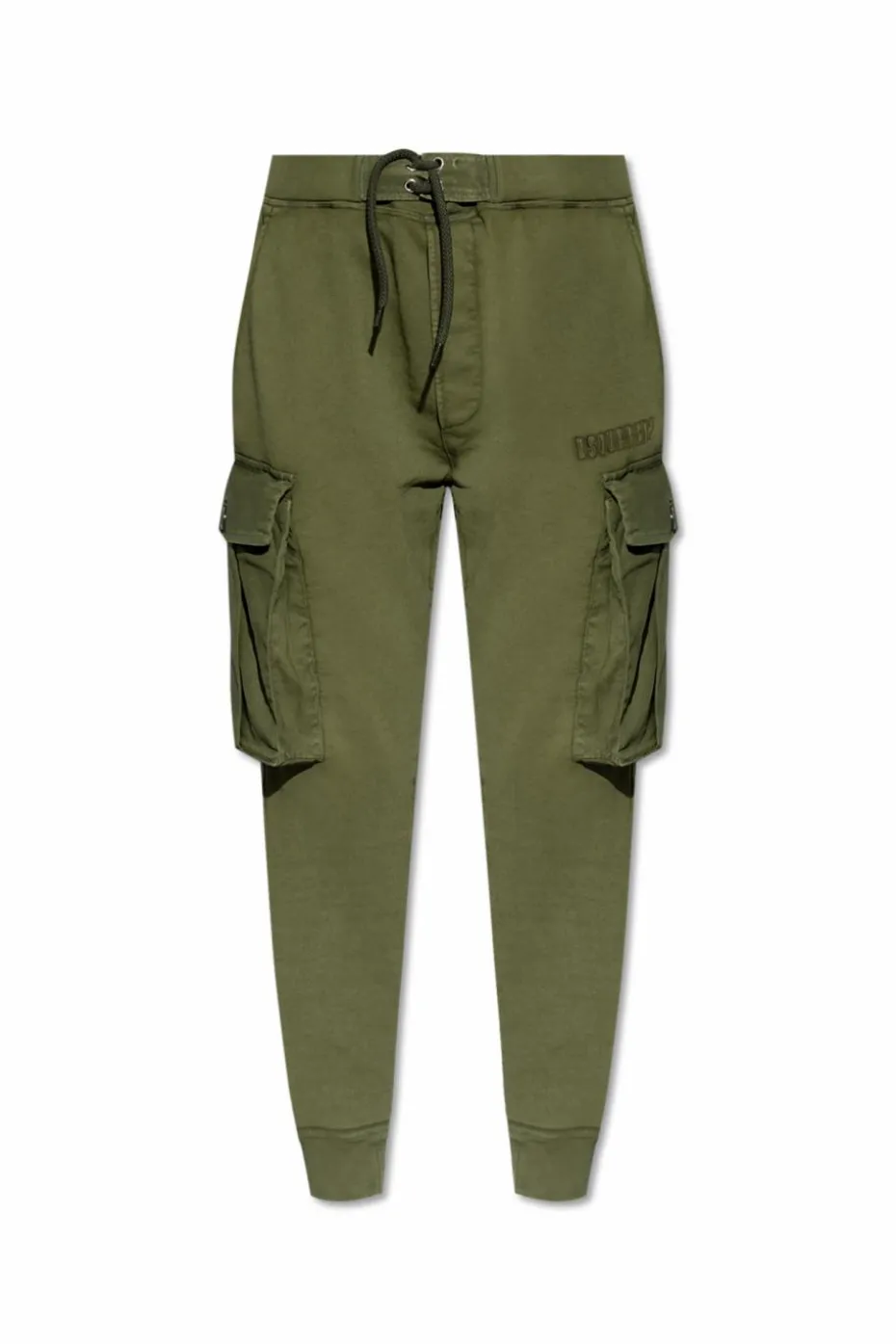 Dsquared2 ZIELONY Spodnie dresowe