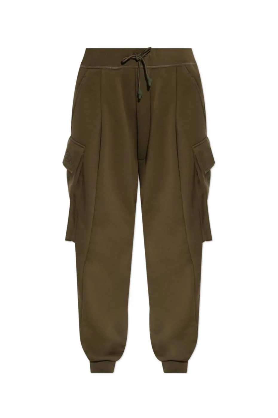 Dsquared2 ZIELONY Spodnie dresowe