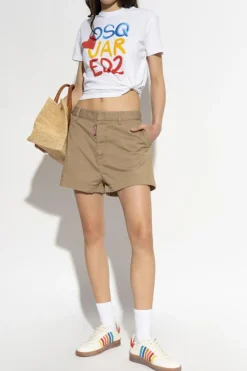 Dsquared2 ZIELONY Szorty kapsuła `Summer Lovers`