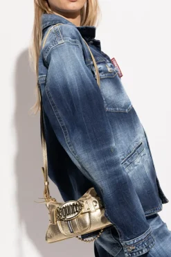 Dsquared2 ZŁOTY Torba na ramię