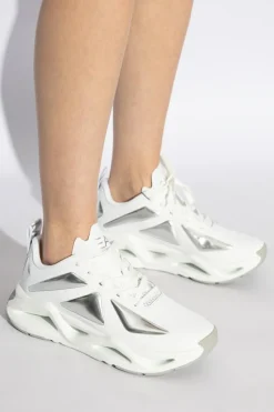EA7 Emporio Armani BIAŁY Buty sportowe z logo