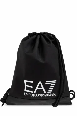 EA7 Emporio Armani CZARNY Plecak z logo