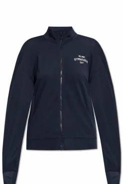 EA7 Emporio Armani GRANATOWY Bluza z wyszytym logo