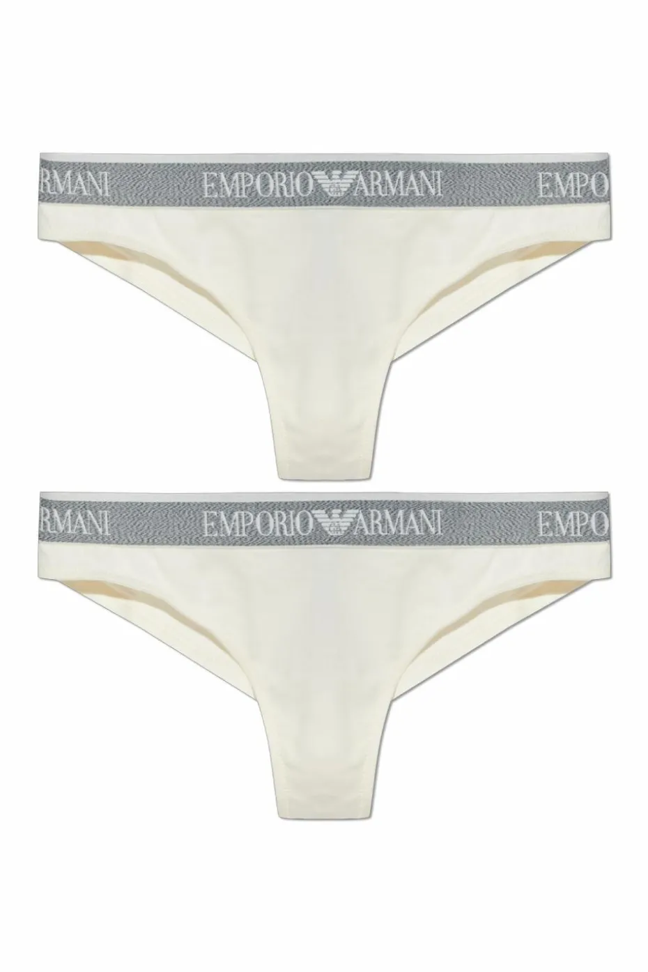 Emporio Armani BIAŁY Dwupak fig