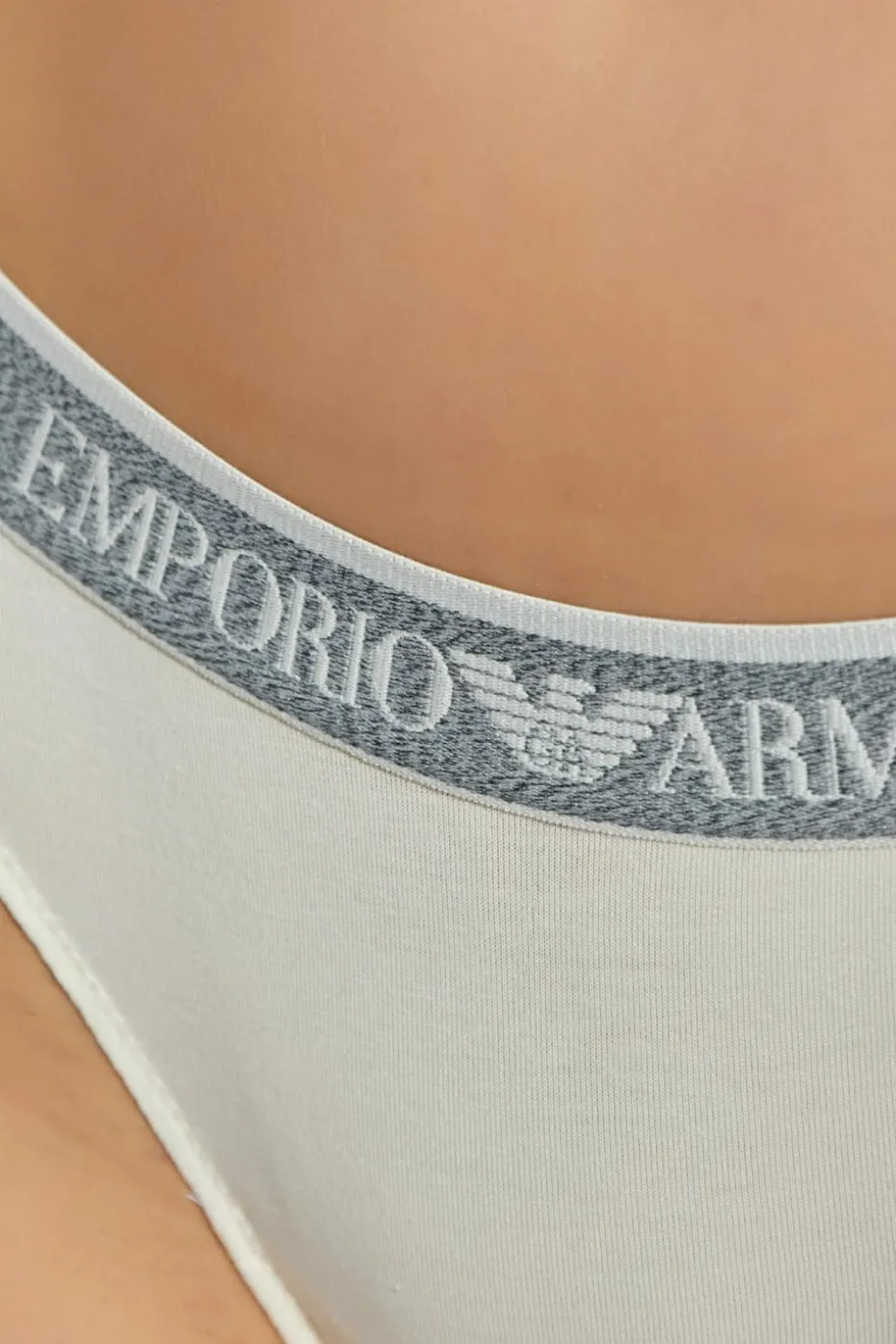 Emporio Armani BIAŁY Dwupak fig