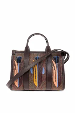 Etro BRĄZOWY Torba do ręki