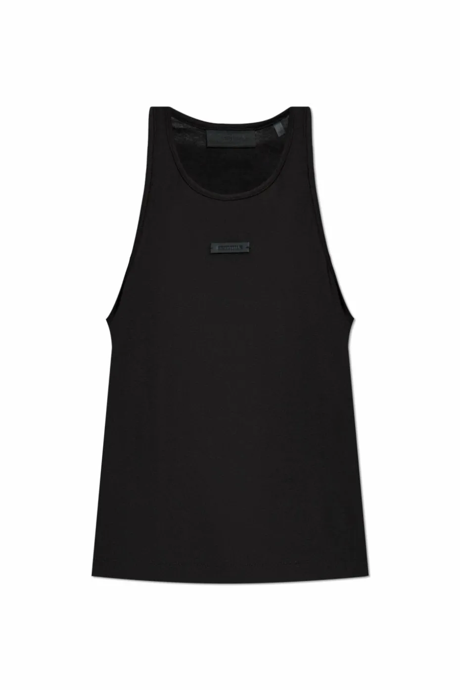 Fear Of God Essentials CZARNY Top z logo