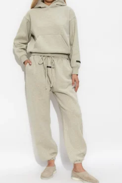 Fear Of God Essentials SZARY Bluza z logo