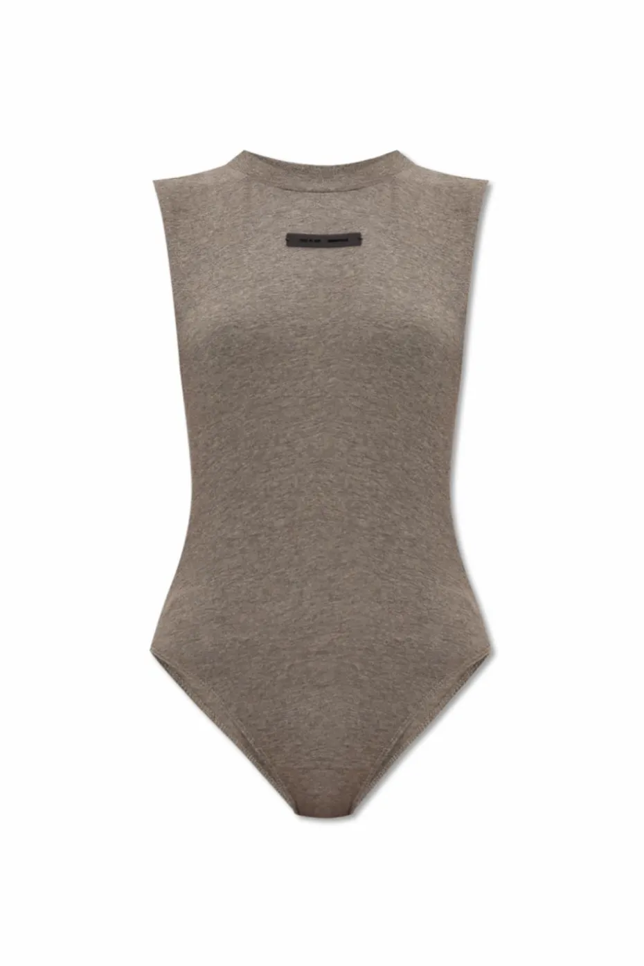 Fear Of God Essentials SZARY Body z logo