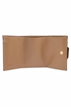 Fendi BRĄZOWY Portfel z monogramem