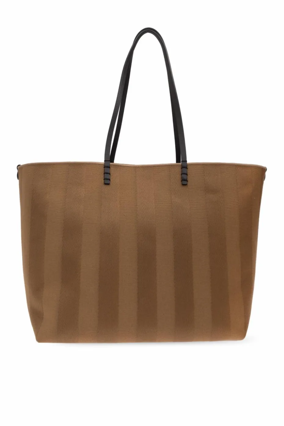 Fendi BRĄZOWY Torba `Roll Large` typu `shopper`
