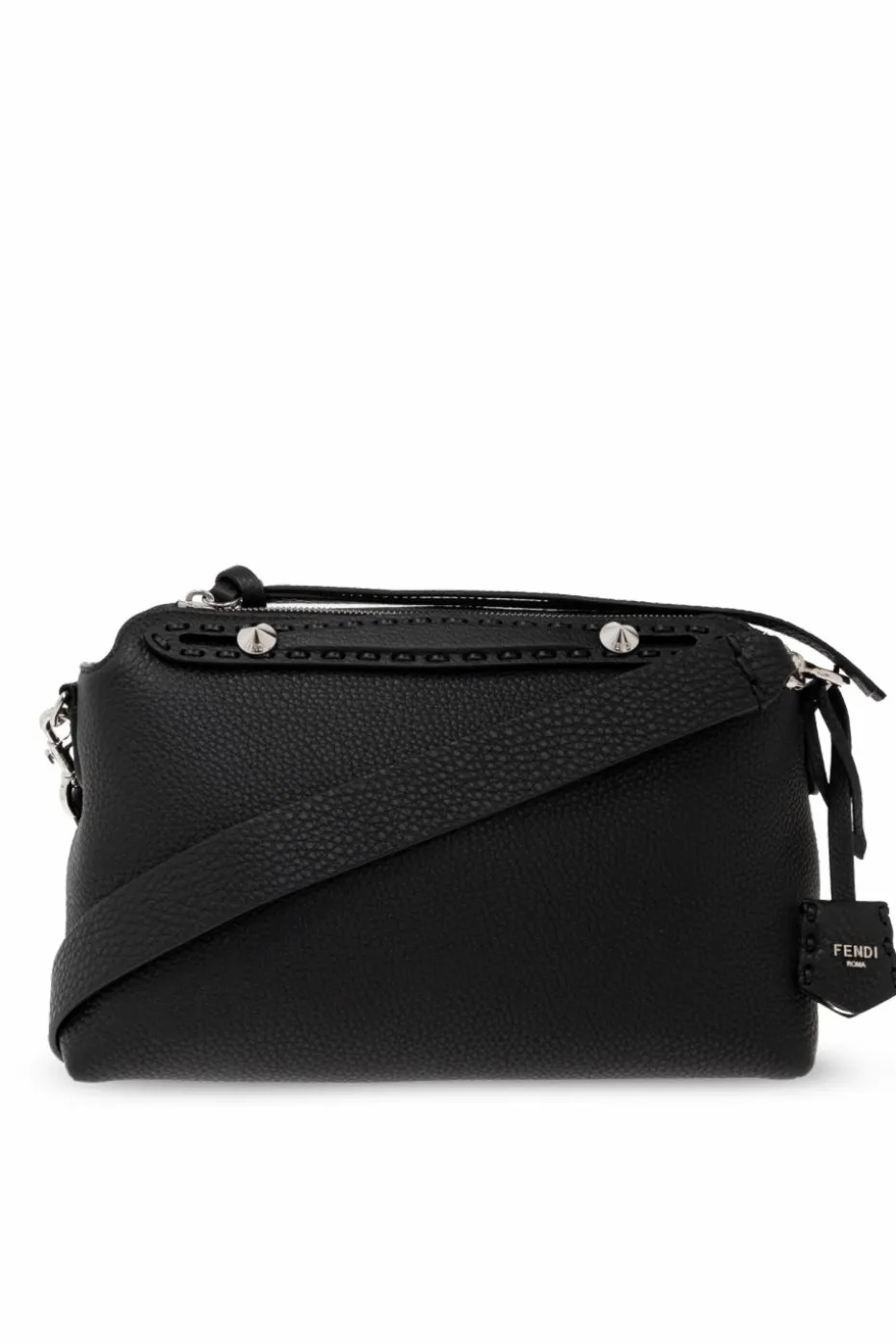 Fendi CZARNY Torba na ramię `By The Way Selleria Medium`