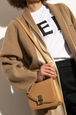 FERRAGAMO beżowy Torba na ramię ‘Oyster’