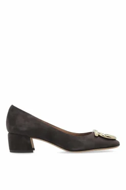 FERRAGAMO BRĄZOWY Buty na obcasie `Mara`