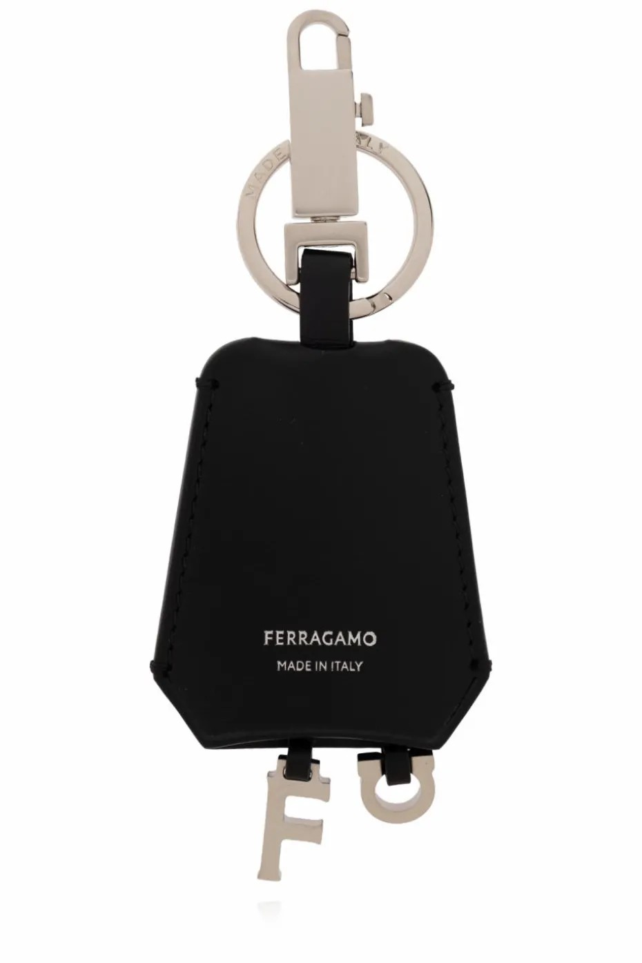 FERRAGAMO CZARNY Brelok do kluczy