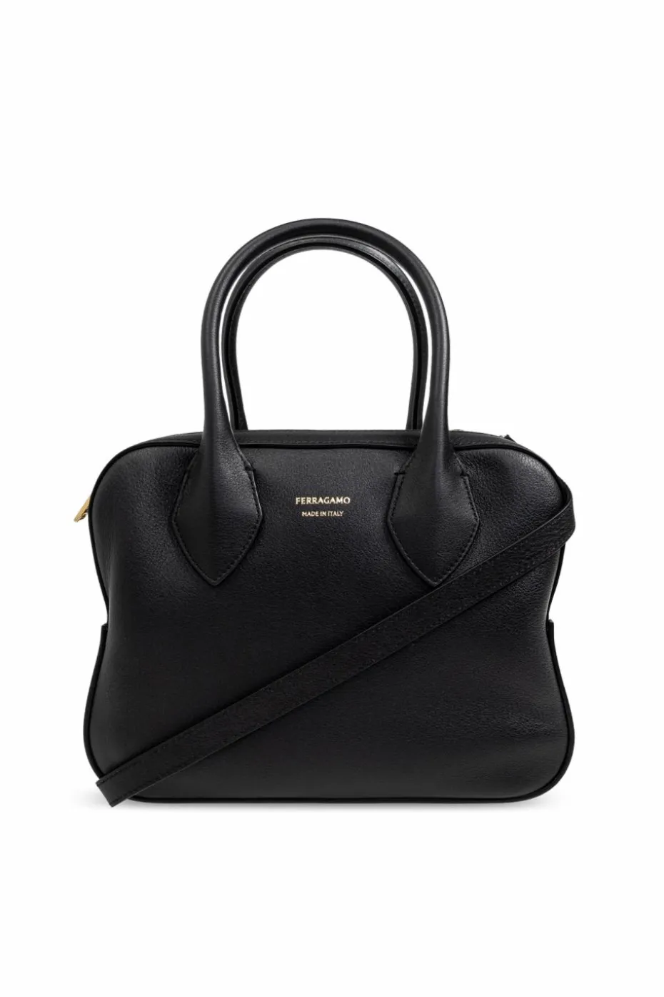 FERRAGAMO CZARNY Torba do ręki