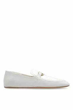FERRAGAMO kremowy Buty ‘Elaine’ typu ‘loafers’