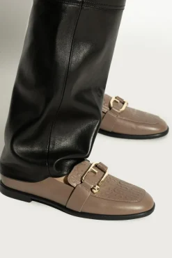 Furla beżowy Buty `Nuvola` typu `loafers`
