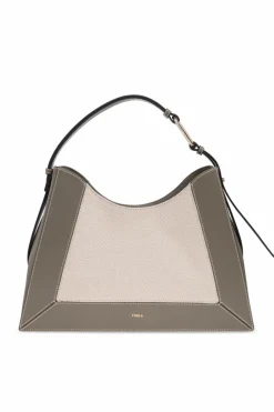 Furla ZIELONY Torba `Baia Large` typu `shopper`