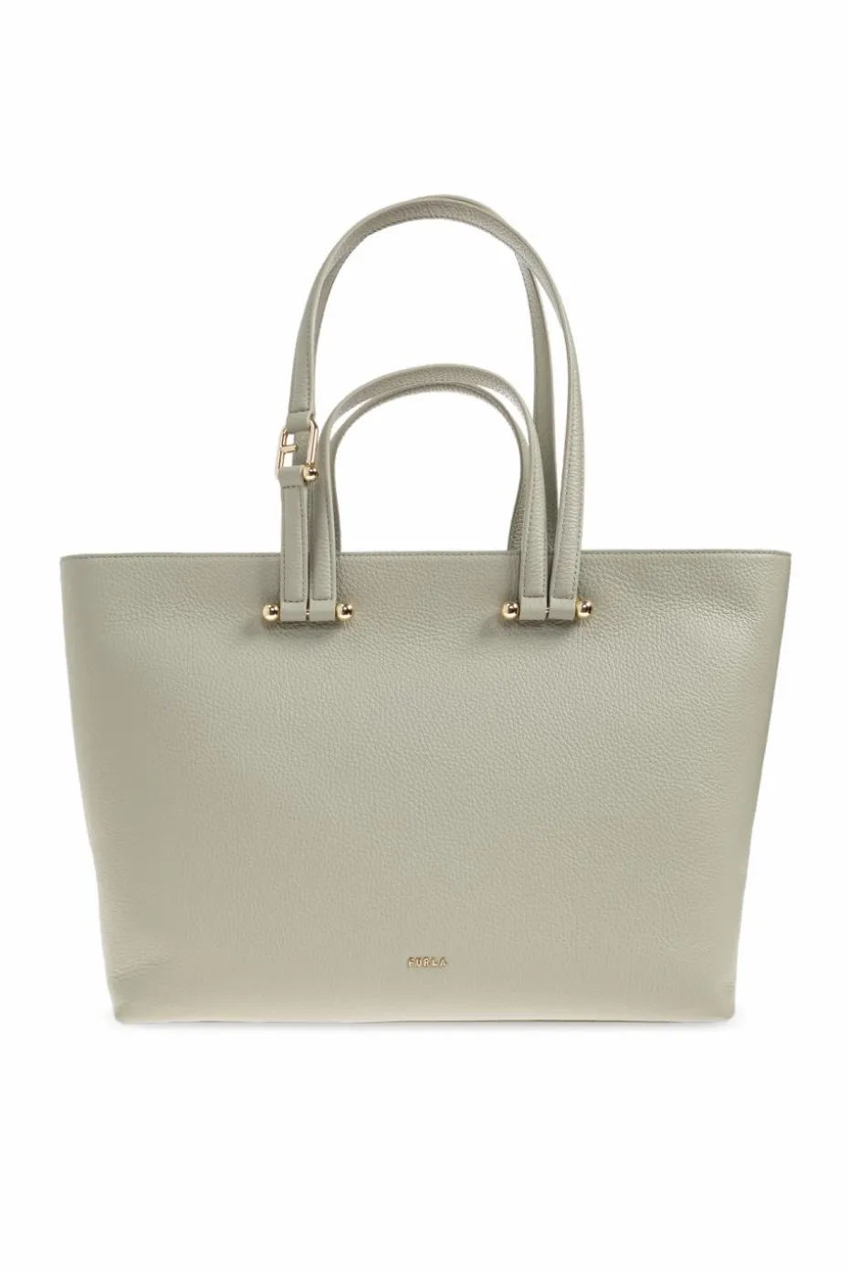 Furla ZIELONY Torba `Duetto Large` typu `shopper`