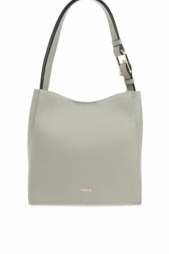 Furla ZIELONY Torba na ramię `Nuvola Mini`