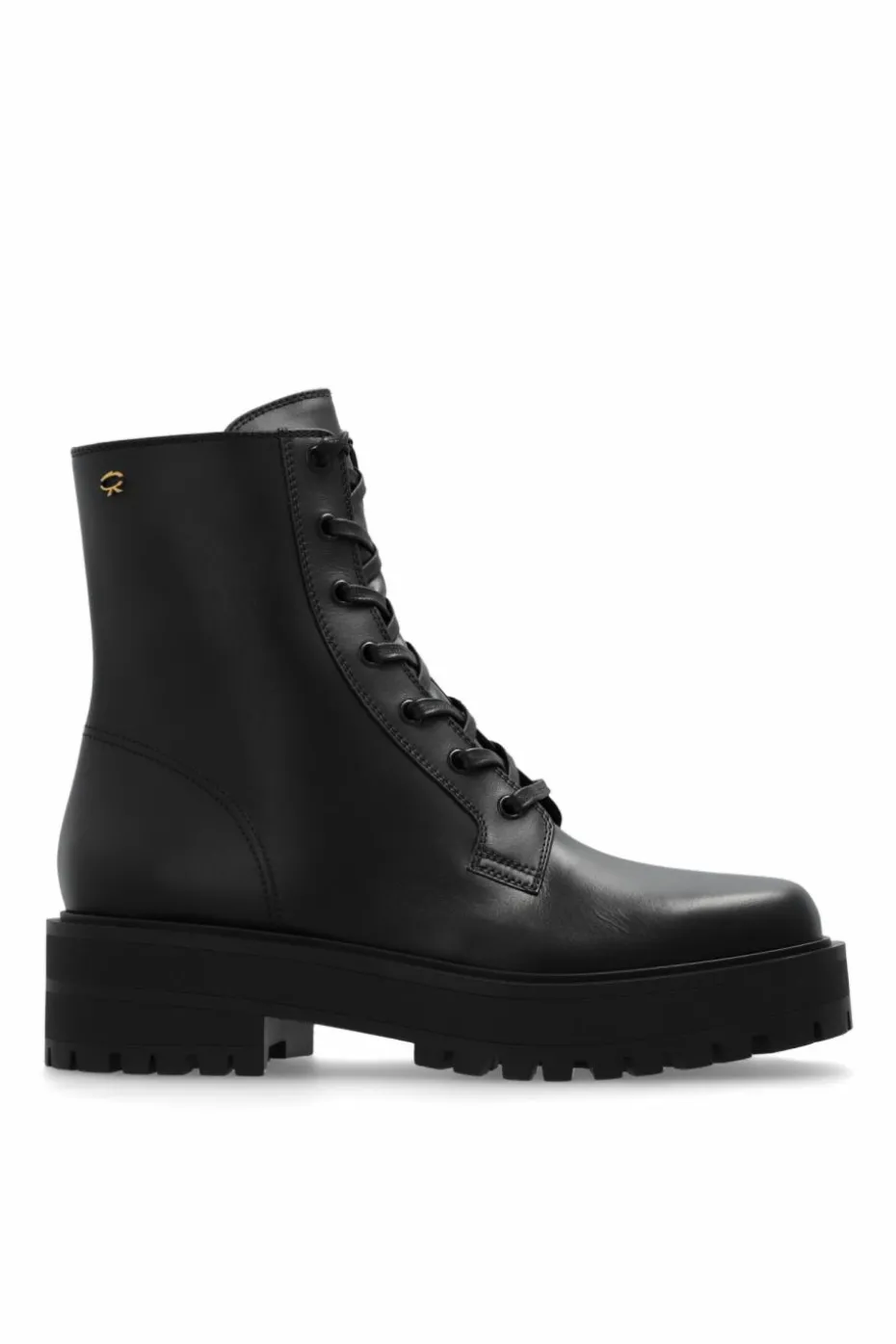 Gianvito Rossi CZARNY Skórzane buty za kostkę `Turner`