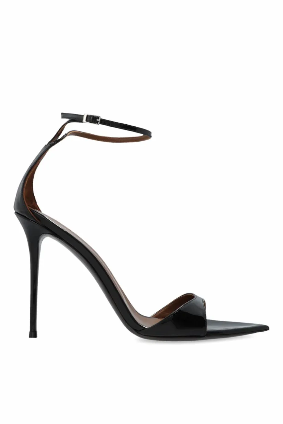 Giuseppe Zanotti CZARNY Sandały na obcasie `Intrigo`