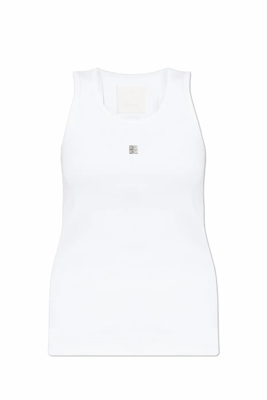 Givenchy BIAŁY T-shirt bez rękawów