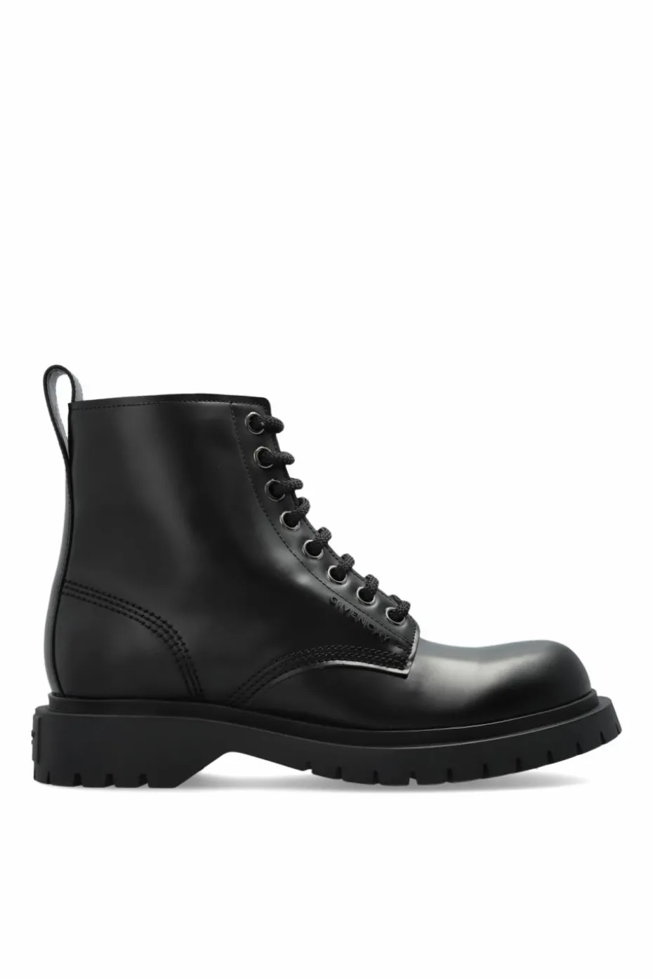 Givenchy CZARNY Skórzane botki