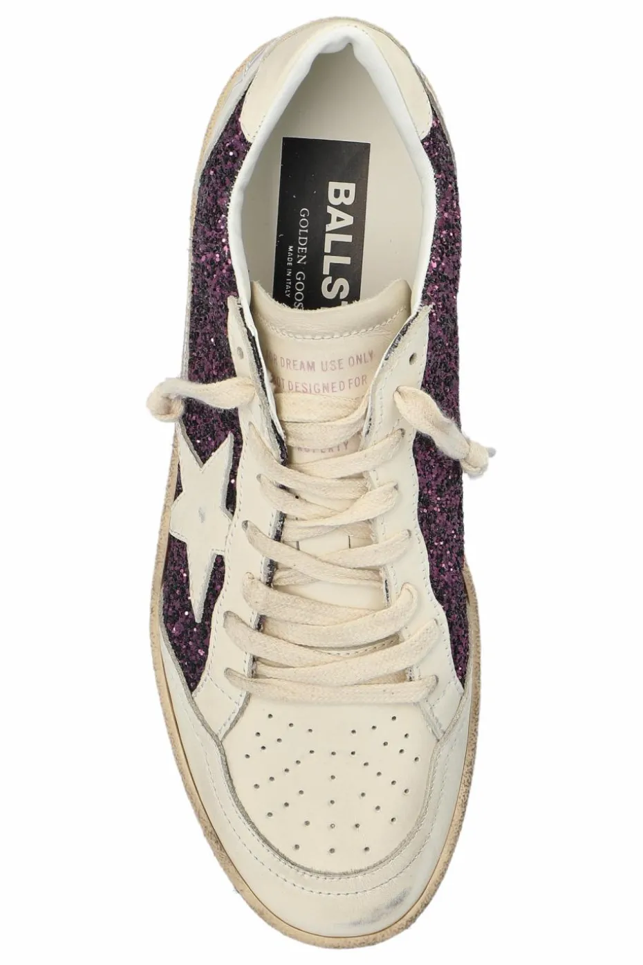 Golden Goose BIAŁY Buty sportowe `Ball Star`