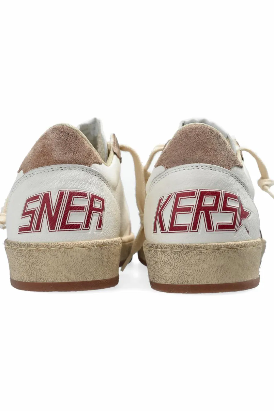 Golden Goose BIAŁY Buty sportowe `Ball Star`