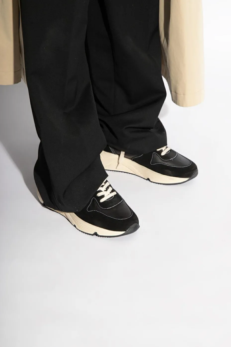 Golden Goose CZARNY Buty sportowe ‘Running Sole’