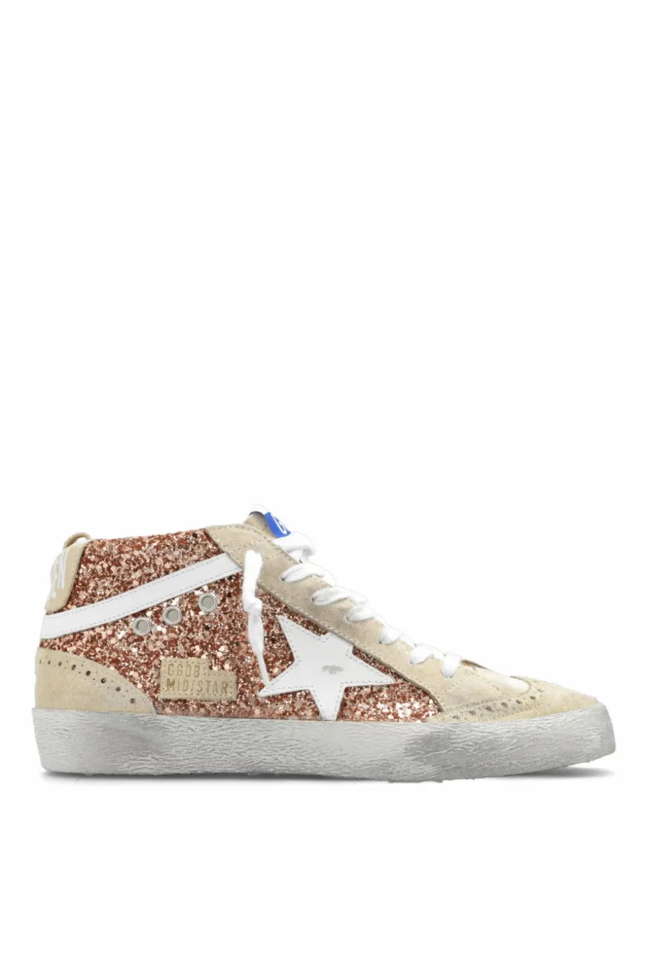 Golden Goose kremowy Buty sportowe za kostkę ‘Mid Star Classic’