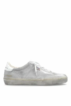 Golden Goose SREBRNY Buty sportowe `Ball Star`