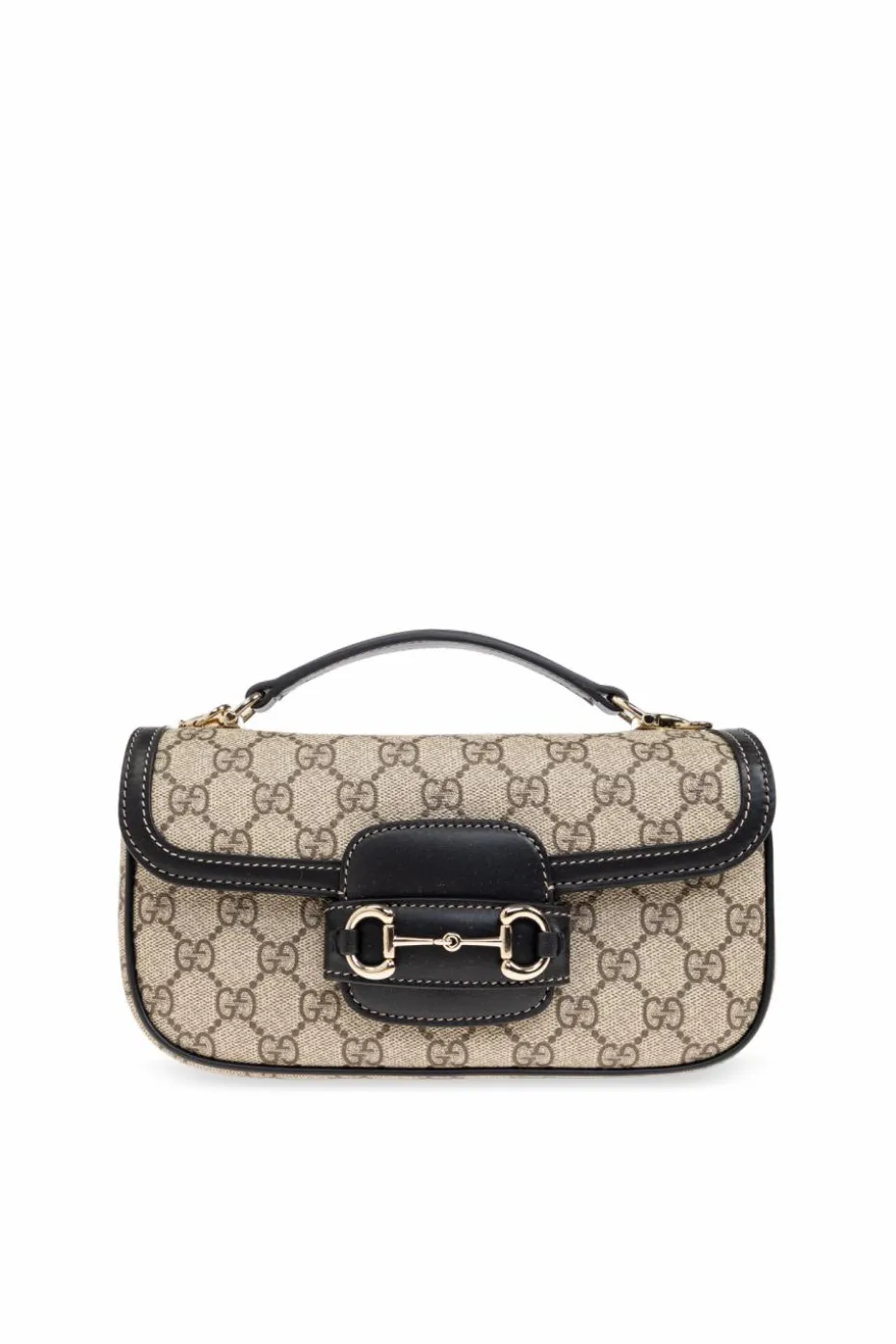 Gucci beżowy Torba do ręki `Horsebit 1955 Soft Small`