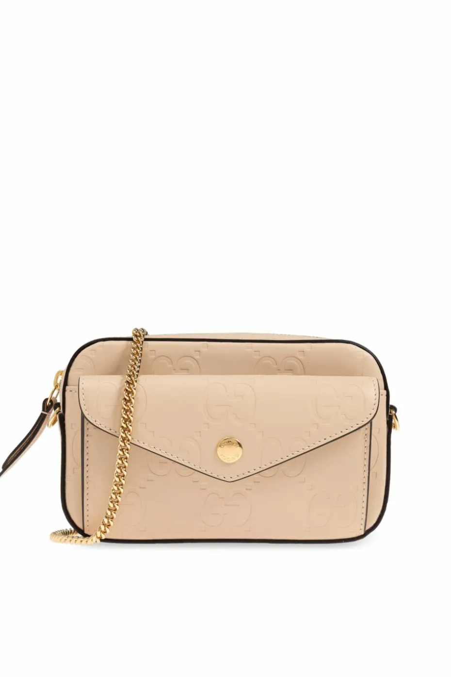 Gucci beżowy Torba na ramię `GG Supreme Mini`