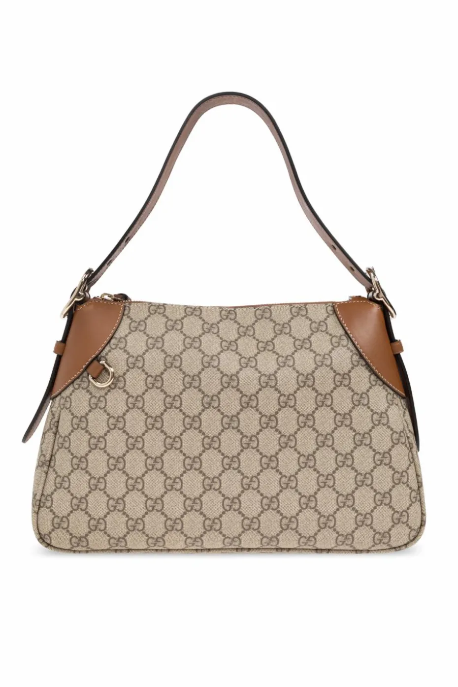 Gucci beżowy Torba na ramię z płótna `GG Supreme`