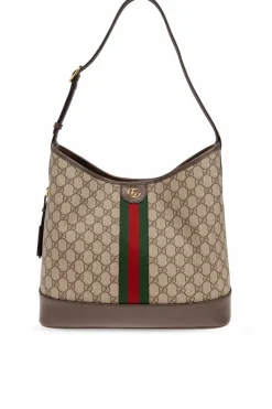 Gucci beżowy Torba na ramię ‘Ophidia Medium’