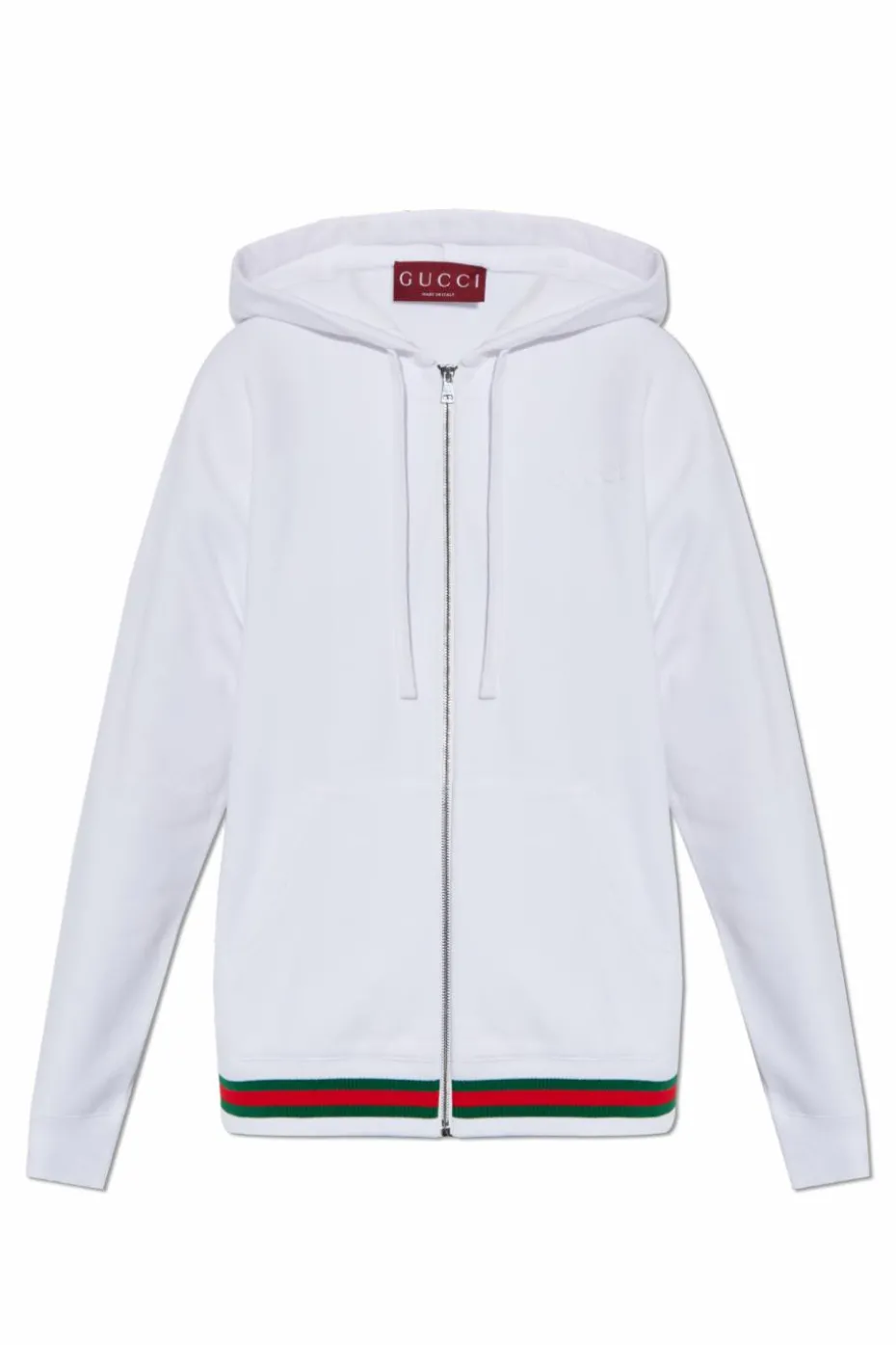 Gucci BIAŁY Bluza z kapturem